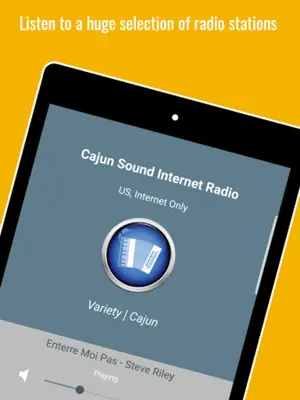 Cajun Radio android App screenshot 1