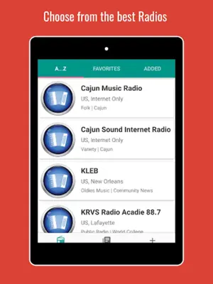 Cajun Radio android App screenshot 2