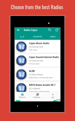 Cajun Radio android App screenshot 5